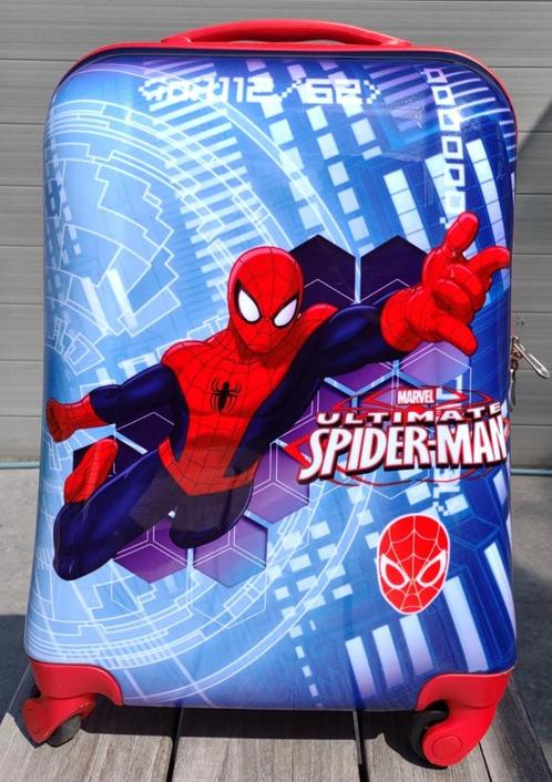 Reistrolley kind Ultimate Spiderman, Handtassen en Accessoires, Koffers, Gebruikt, Hard kunststof, 50 tot 60 cm, 35 tot 45 cm
