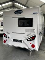 Caravelair Alba 400 met mover (nieuwstaat), Caravans en Kamperen, Caravans, Vast bed, Treinzit, 750 - 1000 kg, Particulier