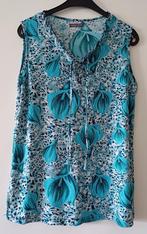 wit met blauw turkoois topje, Blauw, Maat 42/44 (L), Nieuw, Ophalen of Verzenden