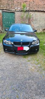 Bmw 318i sedan 2007, Auto's, BMW, 1995 cc, Zwart, Leder en Stof, Zwart