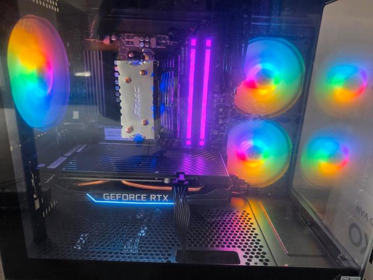 RGB Gaming PC - AMD Ryzen 5 | RTX 2060 Super | 16GB RAM |, Computers en Software, Desktop Pc's, Zo goed als nieuw, SSD, Gaming