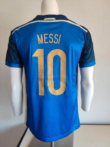 Maillot argentin signé par Lionel Messi avec coa, Collections, Enlèvement ou Envoi, Neuf, Maillot