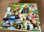 Duplo T. Rex en Triceratops Escape 10939 NIEUW, Kinderen en Baby's, Speelgoed | Duplo en Lego, Nieuw, Duplo, Ophalen of Verzenden