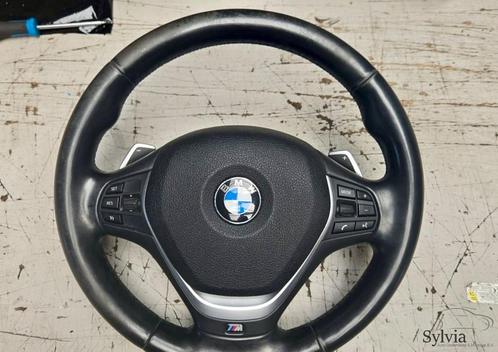 M Sportstuur multifunctioneel leder stuurwiel met flippers B, Auto-onderdelen, Besturing, Gebruikt, Ophalen of Verzenden