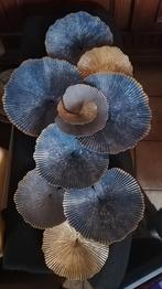 Muurdecoratie in metaal, Huis en Inrichting, Woonaccessoires | Wanddecoraties, Ophalen, Zo goed als nieuw