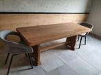 table en chêne en très bon état de 2 mètres et 80 cm de larg, Comme neuf, Chêne, Rectangulaire, 50 à 100 cm