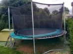 BERG Champion 430 trampoline met nieuw SafetyNet, Ophalen of Verzenden, Zo goed als nieuw