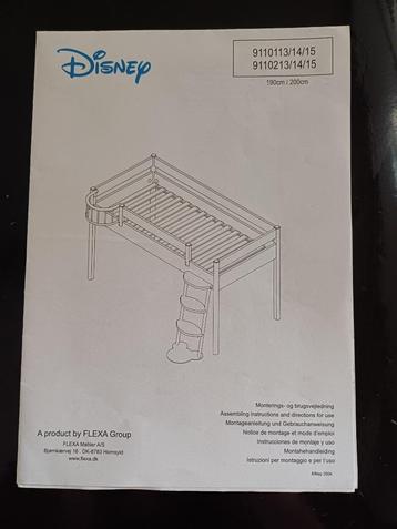 Halfhoogslaper Disney, Enlèvement, Lit mi-hauteur mezzanine