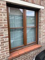 Houten ramen, Doe-het-zelf en Bouw, Glas en Ramen, Ophalen, Gevelraam of Ruit, Gebruikt, 120 tot 160 cm