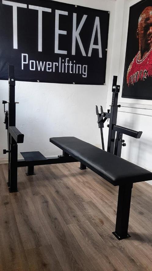 TTEKA heavy duty bench press / Free delivery, Sport en Fitness, Fitnessapparatuur, Nieuw, Overige typen, Armen, Borst, Buik, Rug