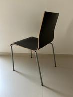 Set van 7 designstoelen VDS Noa – strak, tijdloos, Huis en Inrichting, Ophalen, Gebruikt, Zwart, Design