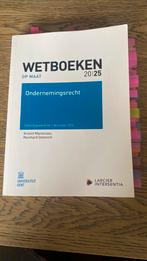 Wetboeken op maat Ondernemingsrecht ( ed. bijgew tot 12/24, Enlèvement ou Envoi, Utilisé, Autres niveaux