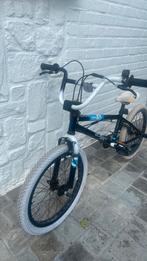Zwarte bmx, Fietsen en Brommers, Fietsen | Crossfietsen en BMX, Ophalen, Gebruikt, Staal, Voetsteunen