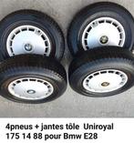 Velgen van plaatwerk + banden + wieldop BMW serie 5 E28, Auto-onderdelen, Banden en Velgen, Ophalen, Gebruikt, Band(en)