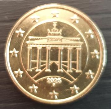 50 eurocent van Duitsland van 2025 beschikbaar voor biedingen
