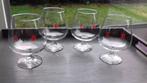 Triple Petrus Bavik bierglazen, Verzamelen, Ophalen, Gebruikt, Bierglas