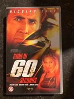 Video Gone in 60 seconds, Cd's en Dvd's, VHS | Film, Actie en Avontuur, Gebruikt, Ophalen of Verzenden, Vanaf 16 jaar