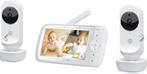 Motorola Video-babyfoon VM35-2 Twin met 5,0", Kinderen en Baby's, Ophalen, Zo goed als nieuw, 250 meter of meer, Terugspreekfunctie