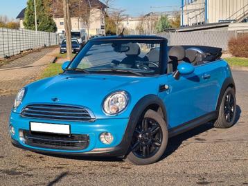 Mini Cooper Cabrio 61.429 Kms ! Euro 6  8/2013, Autos, 122 kW, Achat, Cabriolet, Boîte manuelle