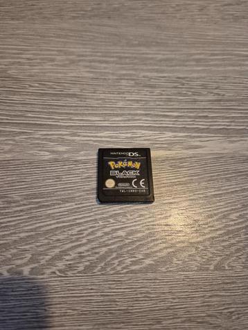 Pokemon Black cartridge beschikbaar voor biedingen