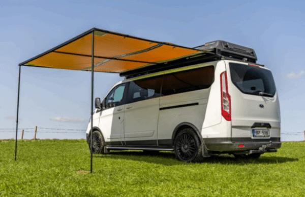 ARB Luifel Zwart Aluminium Met Verlichting 3000 mm lang 2500, Auto diversen, Dakdragers, Nieuw, Verzenden