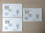 1997 Herdenkingskaarten bezoek Postmuseum NL - FR en D, Postzegels en Munten, Postzegels | Europa | België, Ophalen of Verzenden