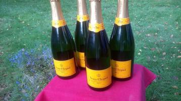 Set van 4 flessen champagne - Veuve Clicquot  250th Anniv.