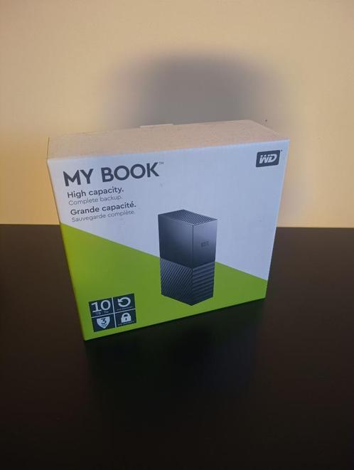 Disque Dur Western Digital My Book 10TO, Computers en Software, Harde schijven, Zo goed als nieuw, Desktop, Extern, HDD, USB, Ophalen of Verzenden