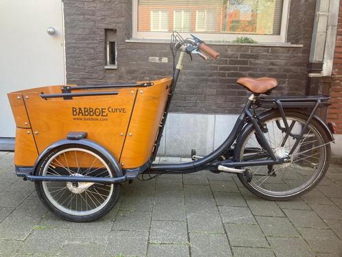 Babboe Curve - elektrische bakfiets 4 kinderen, Fietsen en Brommers, Fietsen | Bakfietsen, Gebruikt, Overige merken, 4 kinderen of meer
