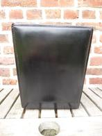 Zwart papiermand / krantenbak   Kunstleder, Ophalen of Verzenden, Gebruikt