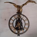 Warmink antieken skeletklok met bronzen adelaar, Antiek en Kunst, Ophalen