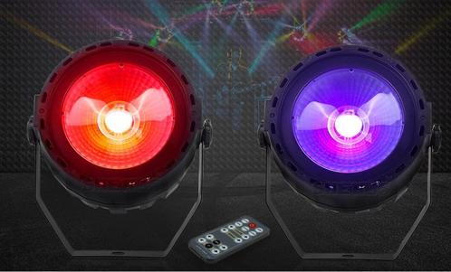 Nieuwe FIRST CLASS 50W COB LED PAR, Muziek en Instrumenten, Licht en Laser, Nieuw, Licht, Geluidgestuurd, Kleur, Stroboscoopeffect