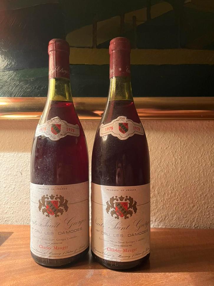 Nuits-Saint-Georges 1er Cru “Les Damodes” 1978, Collections, Vins, Comme neuf, France, Enlèvement