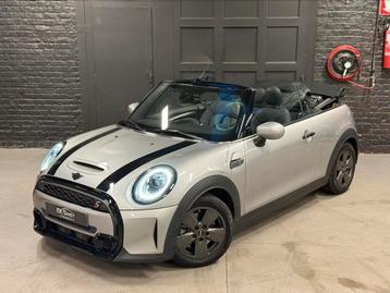 Mini cooper S cabrio #Leder #2023, Autos, Cuir, Argent ou Gris, Achat, Euro 6
