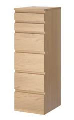 MALM ladekasten Ikea 6 lades met spiegel - 2 ST, Huis en Inrichting, Kasten | Ladekasten, Ophalen, Malm kast Ikea, Minder dan 50 cm