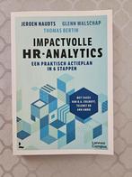 Jeroen Naudts - Impactvolle HR-analytics, Ophalen of Verzenden, Zo goed als nieuw, Jeroen Naudts; Glenn Walschap; Thomas Bertin
