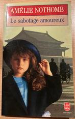Boek over liefdessabotage - Amélie Nothomb, Zo goed als nieuw