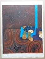 ROGER CHAPELAIN-MIDY / NATURE MORTE / KLEURLITHO / 76x56cm, Antiquités & Art, Enlèvement ou Envoi