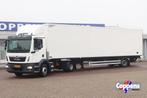 MAN TGM 15.290 Trekker + Heiwo city trailer geisoleerd + kle, Auto's, Vrachtwagens, Automaat, MAN, Wit, Bedrijf