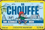 Reclamebord vintage La Chouffe NA - mancave poolhouse nieuw, Ophalen of Verzenden, Nieuw, Reclamebord, Plaat of Schild, Overige merken
