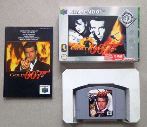 James Bond Golden Eye voor de Nintendo 64 Compleet, Games en Spelcomputers, Games | Nintendo 64, Gebruikt, Ophalen of Verzenden