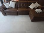 Natuzzi zetel, Huis en Inrichting, Zetels | Zetels, Ophalen, 250 tot 300 cm, Gebruikt, Hoekbank