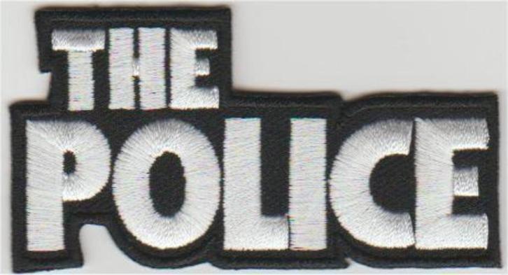 The Police stoffen opstrijk patch embleem, Verzamelen, Muziek, Artiesten en Beroemdheden, Nieuw, Kleding, Verzenden