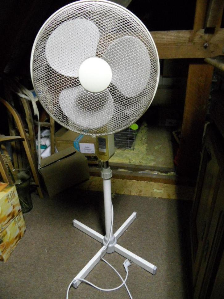 Krachtige ventilator, Elektronische apparatuur, Ventilatoren, Gebruikt, Statiefventilator, Ophalen