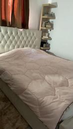 Meisjes bed, Huis en Inrichting, Slaapkamer | Bedden, Ophalen, Beige, 140 cm, Zo goed als nieuw