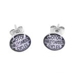 Boucles d'oreilles acier Harley Davidson look vintage, Enlèvement ou Envoi, Neuf