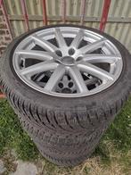 4 Audi speedline velgen 18'' 5x112 met winterbanden, Auto-onderdelen, Banden en Velgen, Ophalen, 18 inch, Velg(en), Winterbanden