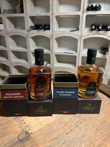 Whisky Gouden Carolus Chermignac , dame Jeanne, Palomino beschikbaar voor biedingen