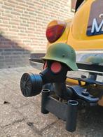 Trekhaak dop Duitse helm met gasmasker, Auto-onderdelen, Ophalen of Verzenden