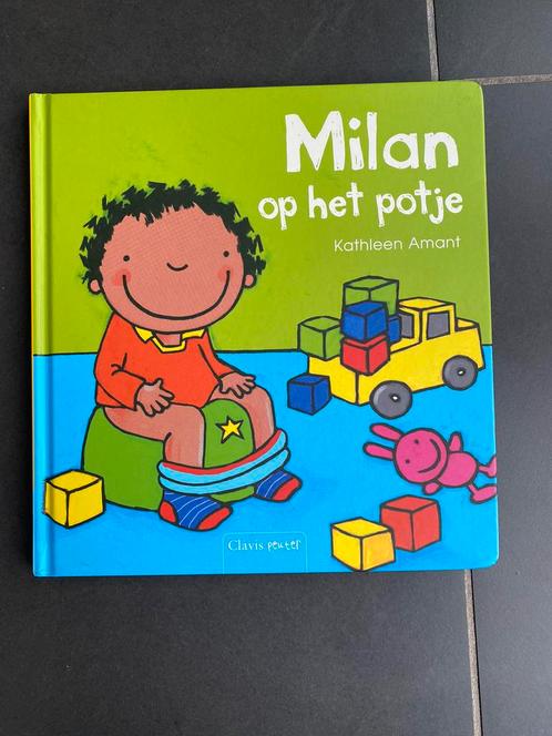 Kathleen Amant - Milan op het potje, Livres, Livres pour enfants | 0 an et plus, Comme neuf, 2 à 3 ans, Enlèvement ou Envoi